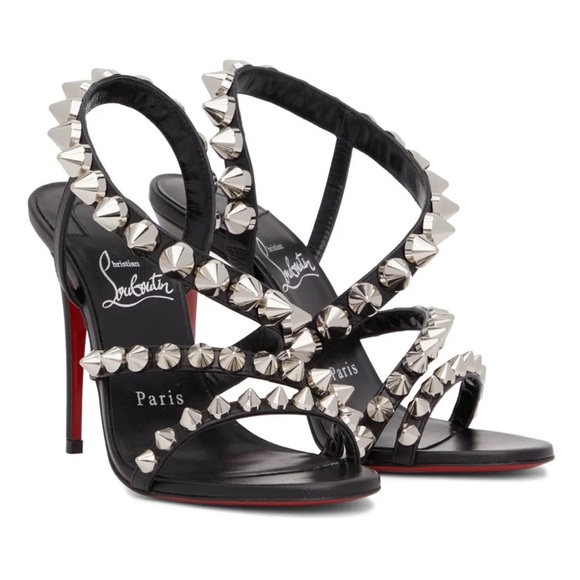 BEAUTIFUL Christian Louboutin Spikita 100  BRAND NEW - Picture 3 of 8